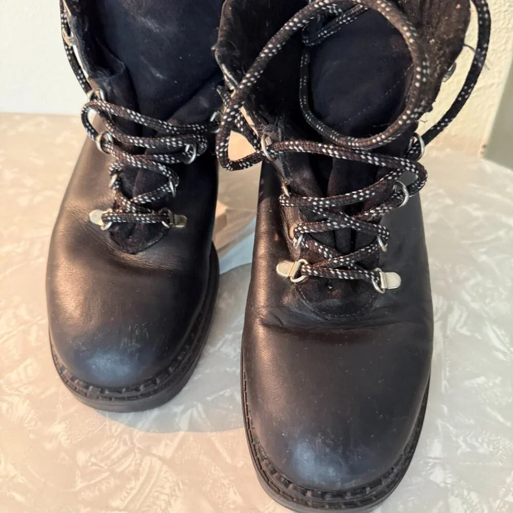 blondo 8 (fits more 7.5) waterproof black goth bikercore moto  boots